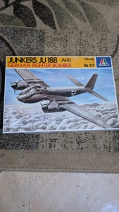172 scale junkers ju 188 a1-e1 bomber German axis world war II italeri