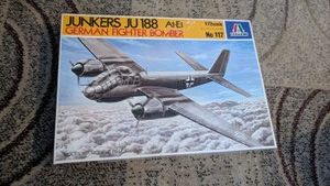 172 scale junkers ju 188 a1-e1 bomber German axis world war II italeri