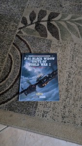 p-61 Black widow units of world war II hardcover aviation literature, coffee table book