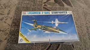 148 Lockheed f-104c Starfighter manned missile esci scalecraft