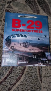 b-29 super fortress warbird history book Chester Marshall soft cover excellent condition