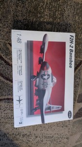 148 f2h-2 banshee McDonnell Douglas military plastic model kit Air Force