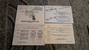 vintage military technical manual M60 machine gun 7.62 M9 Beretta 9 mm gas mask mortar