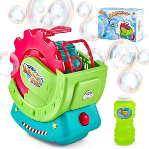 Bubble Machine for Toddlers Kids & Pets, with 8oz Safe Solution, Extra Large & Bubbles in Bubble Maker, Children & Pets Dog Toys Gift, IndoorOutdoor Birthday Wedding Party Bubble Blower