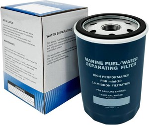 18-7865 Fuel Water Separating Filter Fit For Ya-maha Mini-10-Micron Outboard Engines Rep MAR-MIOAS-00-00 MAR-MINIF-IL-TR