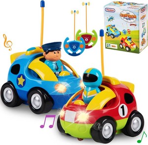 PREXTEX Remote Control Car for Toddlers (PoliceRace Car)
