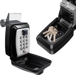 Upgrade SL-591 Car Key Lock Box, Car Window Lock Box for Turo, Car Window Punch Button LockBox, Vehicle Window Key Box, Vehicle Window Lock Box fit for Ride Share, Turo, GetAround,10 Year Warranty (missing keys)