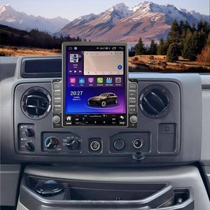 Andorid 13 Car Stereo for Ford E-150E-250 2005-2014,for Ford E-350 Super Duty 2005-2019,9.7 Inch Touch Screen Radio with Wireless CarPlayAndroid Auto 2Din GPS Bluetooth FM Backup Camera,232G