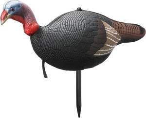 Thenshop Collapsible Turkey Decoy for Hunting - Durable Realistic Lifelike Lightweight Standing Hunting Decoy with Stake for Field Forest Wood Ground Outdoor