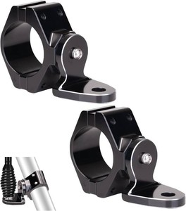 360  Roating UTV Mount Bracket for FlagLED Whip LightAntenna Fits 1.75-2inch Roll Bar Compatible with All UTV Can Am Maverick X3 Commander Polaris RZR 900 1000 XP Pro, Pack of 2