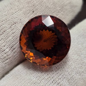 26.15 Carat Honey Jack Synthetic Citrine VIDEO