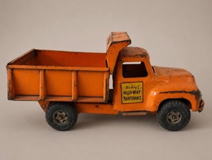 Buddy L Highway Pressed Steel Maintenance Dump Truck