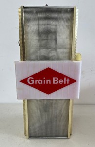 Vintage Rotating Grain Belt Beer Light