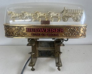 Budweiser Clydesdale Lighted Table Napkin HolderRegister TopperBar Display.