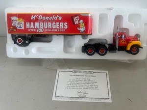 McDonalds Tractor Trailer by Matchbox Collectibles