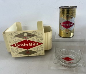 1960s Grain Belt Napkin Holder Lot