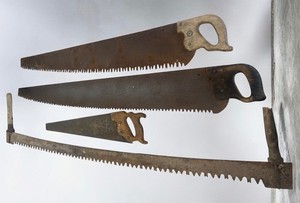 Lot of 4 Vintage Saws