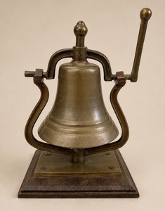 Vintage Mounted Brass Bell