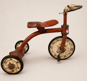 1930s Childrens Red Tricycle