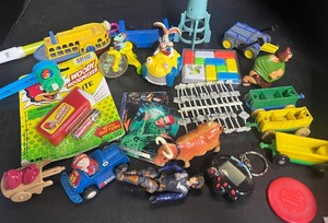 Large Lot of Vintage Toys 1950-1990s