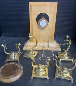 Lot of 8 Pocket Watch Displays