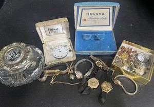 Vintage Watches, Watch Parts LOT