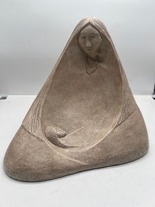 Vintage La Madre Sculpture 1983 by Austin Productions Southwest Inspired Decor