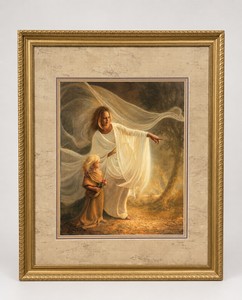 Angel Artwork Wall Hanging Large Art Framed