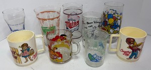 Collectible Mug Lot Vintage Advertising Promos