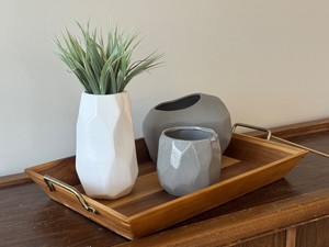 Home Decor Vase Tray Set - Ashland Summer & Zodax Mixed Lot