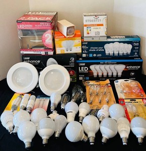 LFR - LED Light Bulbs & Retrofit Housings Mixed Lot - Feit, GE, Sylvania & TCP