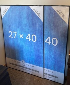 UBR1 - Poster Frames - Studio Decor 27 X 40 in (Lot of 2)