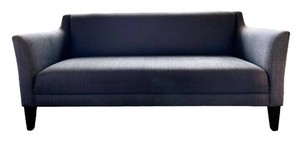 LR - Mid-Century Style Couch Blue