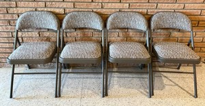 LFR - Folding Chairs - Sudden Comfort by Meco Corp (Lot of 4)