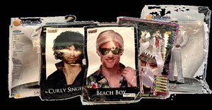 LFR - Halloween Costume Lot California Costumes, Spirit Wigs (5 Pieces)