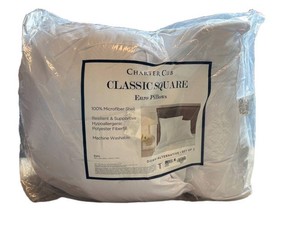 UB1 - Euro Pillows - Charter Club Classic Square Set of 2 26 X 26