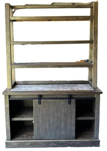 G - Home Office Desk Hutch Ashley Furniture H741-49 Credenza  Farmhouse Style Ashley Furniture Desk