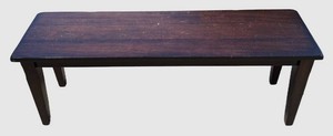 G - Decorative Wooden Bench