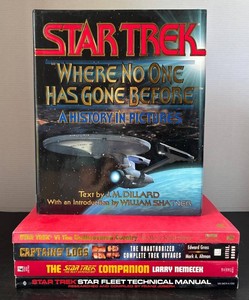 G - Star Trek Books Mixed Lot (5 Volumes)