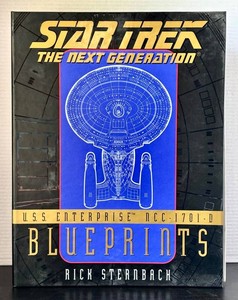 G - Star Trek Blueprints - the Next Generation U.S.S. Enterprise NCC-1701-D