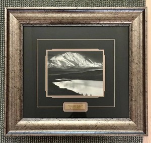 UB1 - Framed Wall Art Wonder Lake by Ansel Adams