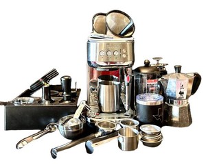 LFR - Espresso Machine Breville Bambino Plus Coffee Accessory Lot