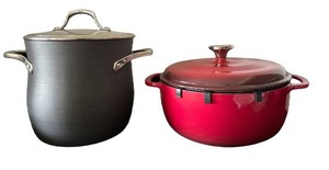 LFR - Cookware Set - Calphalon Unison Sear Pot, Lodge Dutch Oven