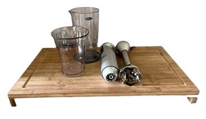 LFR - Immersion Blender 4-Piece Mixed Lot - Cuisinart Smart Stick & Board