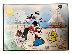 UB1 - Popeye and Olive King Features Art Print 12272500