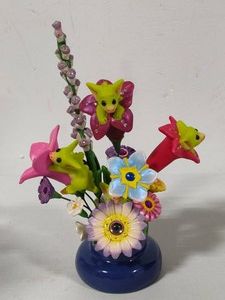 The Whimsical World of Pocket Dragons A Bunch of Bloomin Dragons Limited Edition Collectible With Box