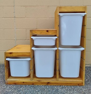 Ikea Trofast Organizer wBins