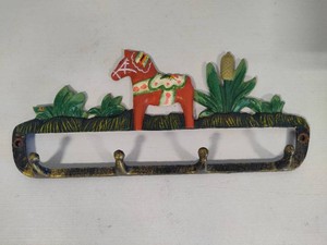 Brass Dala Horse Hooks