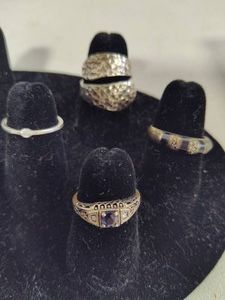 Lot of 925Sterling Rings
