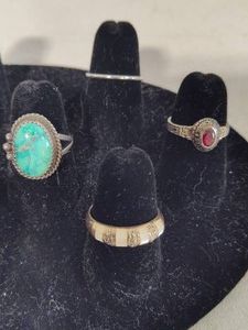 Lot of 925Sterling Rings